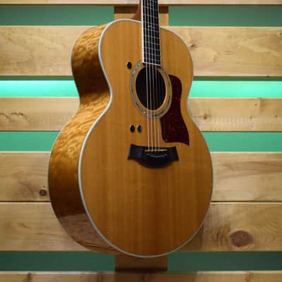 Taylor 615 Jumbo Acoustic Guitar 90s - Natural USA Taylor Deluxe Case image 5
