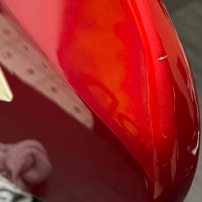1999 Fender ST62-58US Reissue Candy Apple Red - MIJ w USA-made Custom Shop black bobbin 57/62 single coils. Dark slab rosewood fretboard. image 15