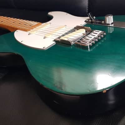 Fender Status Quo Francis Rossi Signature Telecaster. Japan 2003. Satin Trans Green. Super Rare!+H/C image 18
