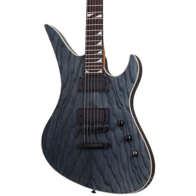 Schecter 3964-SHC Avenger Standard 6 String RH Electric Guitar - Charcoal Satin image 1