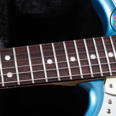 2020 Fender MIJ Traditional II 60s Jaguar Lake Placid Blue Matching Headstock Japan w/ HSC image 5