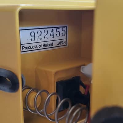 Boss OD-1 Over Drive (Black Label) 1989 - Yellow image 8