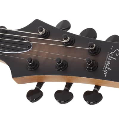 Schecter C-1 Standard Plus Guitar in Ember Burst image 10