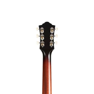 Guild M-20 Concert Acoustic Guitar W/Hardshell Case - Vintage Sunburst image 5