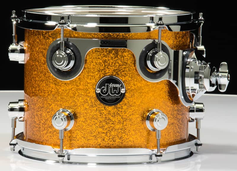 DW Performance Series 8x10 Tom - Gold Sparkle image 1