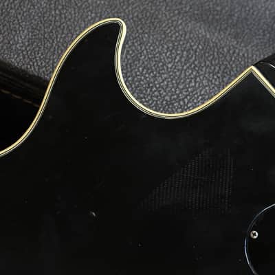 1976 Gibson Les Paul Custom Double Cream Electric Guitar Black Ebony + OHSC image 13