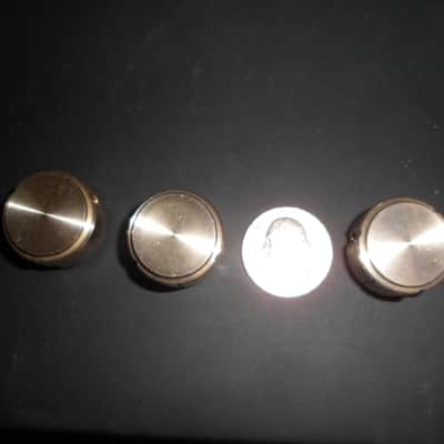 HH Scott Tube Stereo Type Gold Aluminum knobs 1950's image 4