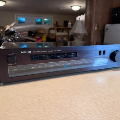 Nikko NT-500 II Tuner Am FM Stereo Japan 80s Rare Red Faceplate Serviced Wow🔥🎶 image 4