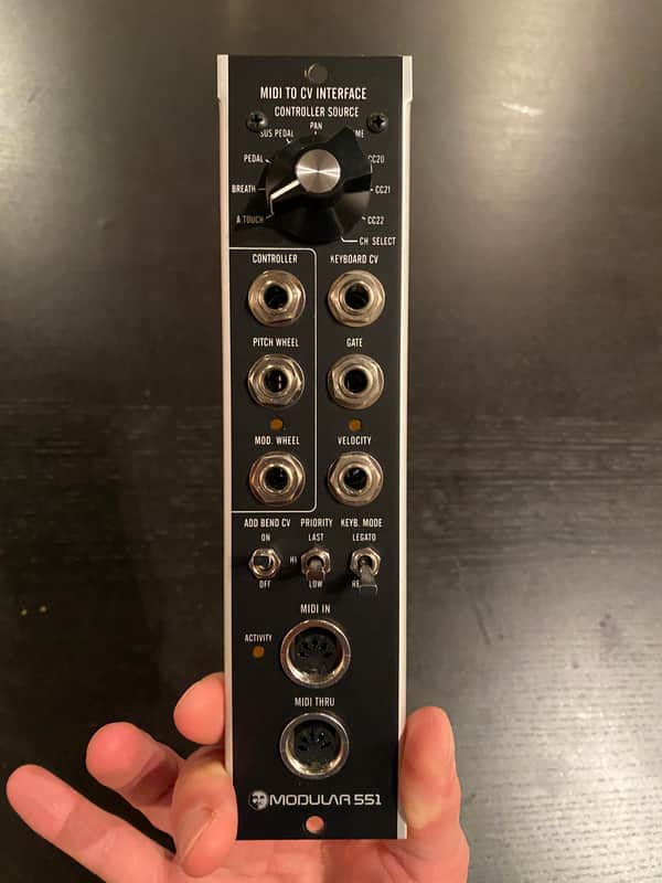 Moon Modular 551 Midi to CV Interface 5U image 1