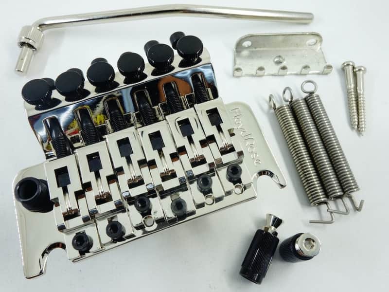 Floyd Rose Original Tremolo System FRT-1000 Chrome with Locking Nut | DHL Express Delivery Included | image 1