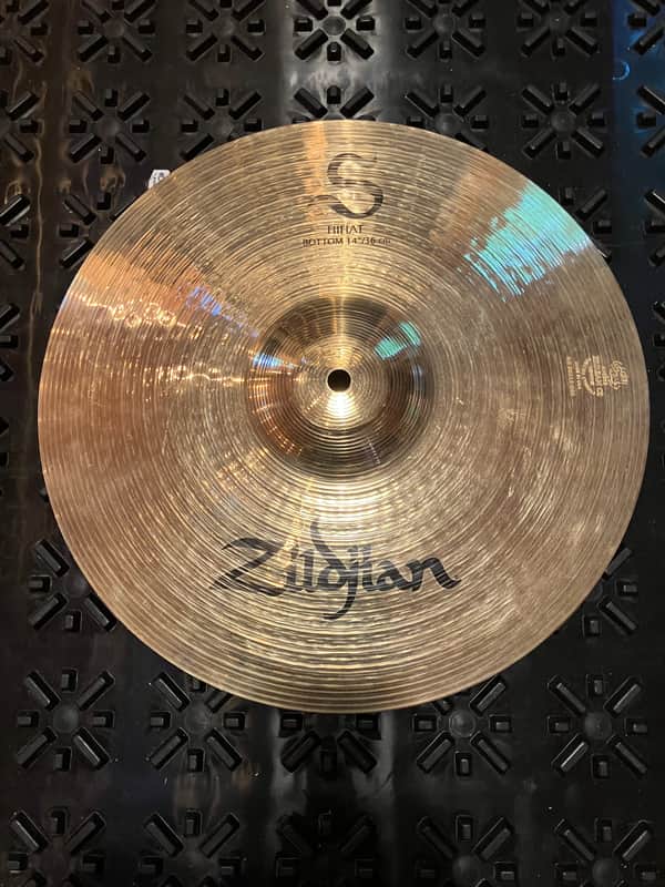 Zildjian 14" S Series Hi-Hat Cymbals (Pair) 2016 - Present - Brilliant image 1