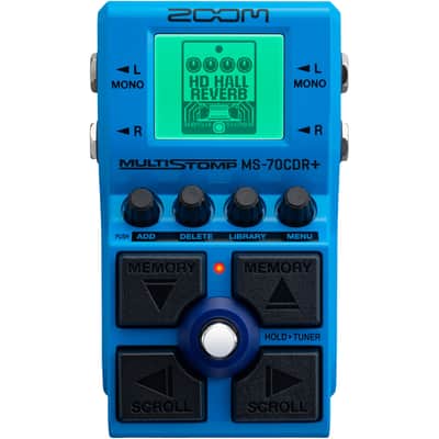 Zoom MS70CDR+ MultiStomp Chorus/Delay/Reverb Pedal image 1