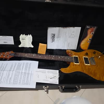 Paul Reed Smith PRS Paul Reed Smith Custom 24 20th anniversary 2006 amber Vintage Yellow Tiger image 7