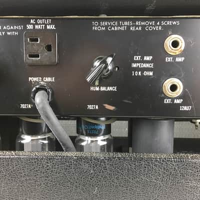 Ampeg V4B - 1970s Black/Silver Face image 6