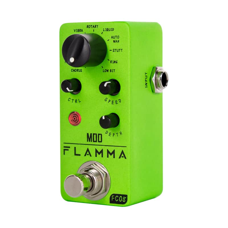 Mini Modulation Guitar Effects Pedal – Chorus, Flanger, Tremolo, Phaser & Vibrato image 1