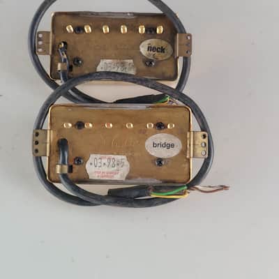 1990's Schaller Humbucker Pickup Set - Neck 7.30k Bridge 8.23k image 2
