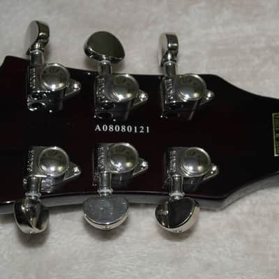 Michael Kelly Patriot Special P90 Pickups Set Neck Tobacco Burst Finish Grover Tuners Hardshell Case image 6