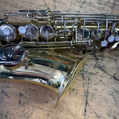 Used Yamaha YAS-23 Alto Sax Saxophone with Case Mouthpiece Neck Strap Just Serviced image 5