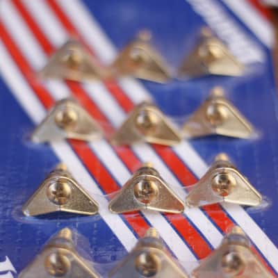 Ibanez V Wing Strap Buttons 1980's - Gold image 3