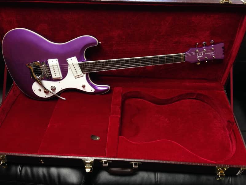 2014 Hallmark 60 Custom Plum Krazy an accurate Mosrite Ventures Reproduction image 1