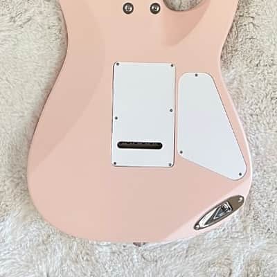 Charvel Pro-Mod DK24 HH 2PT CM LH Electric Guitar, Caramelized Neck, Shell Pink image 5