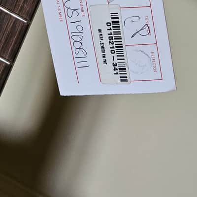 Fender American Performer Jazzmaster RWH - Vintage White image 14