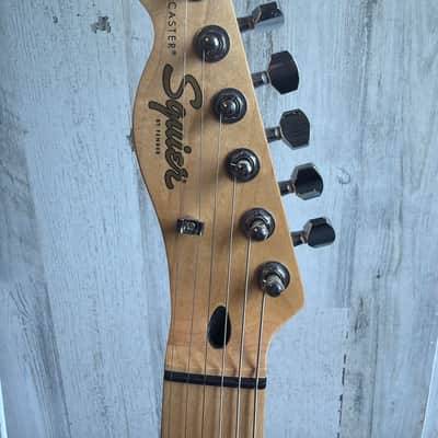Squier Affinity Telecaster Left-Handed with String-Through Bridge 2021 - Present - Butterscotch Blonde image 2