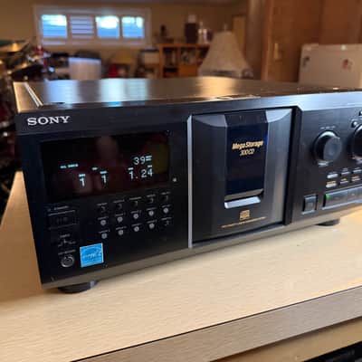 Sony Mega Storage 300 Disc CD Changer/Player CDP-CX355 + Remote - New Belts! image 3