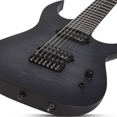 Schecter KM-7 MK-III Legacy - Transparent Black Burst (875) image 7