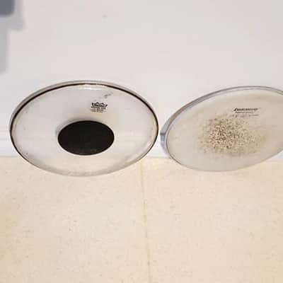2PC Ludwig & Remo 12'inch Batter Heads Set - 1970's - Save $ image 2