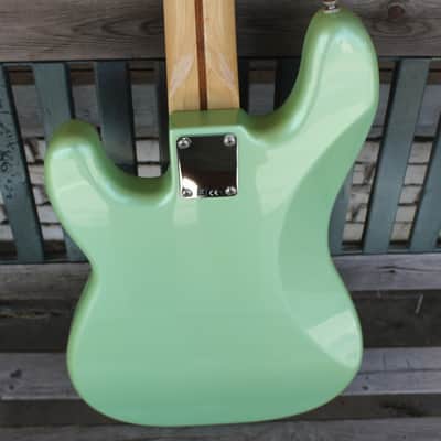Fender MIM FSR Deluxe Precision Bass Sea Foam Green Metallic image 10