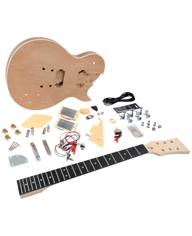 Saga LC-10 Deluxe Electric Guitar Kit – Single Cutaway image 1