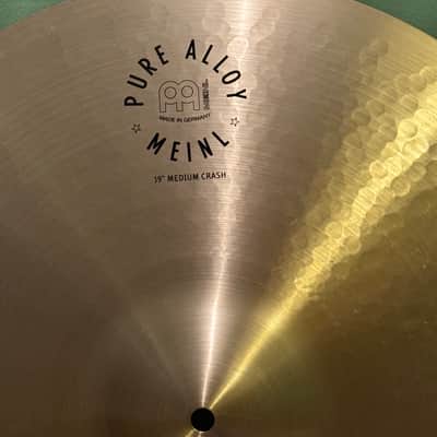 Meinl Pure Alloy 19" Medium Crash Cymbal 1650 Grams image 3