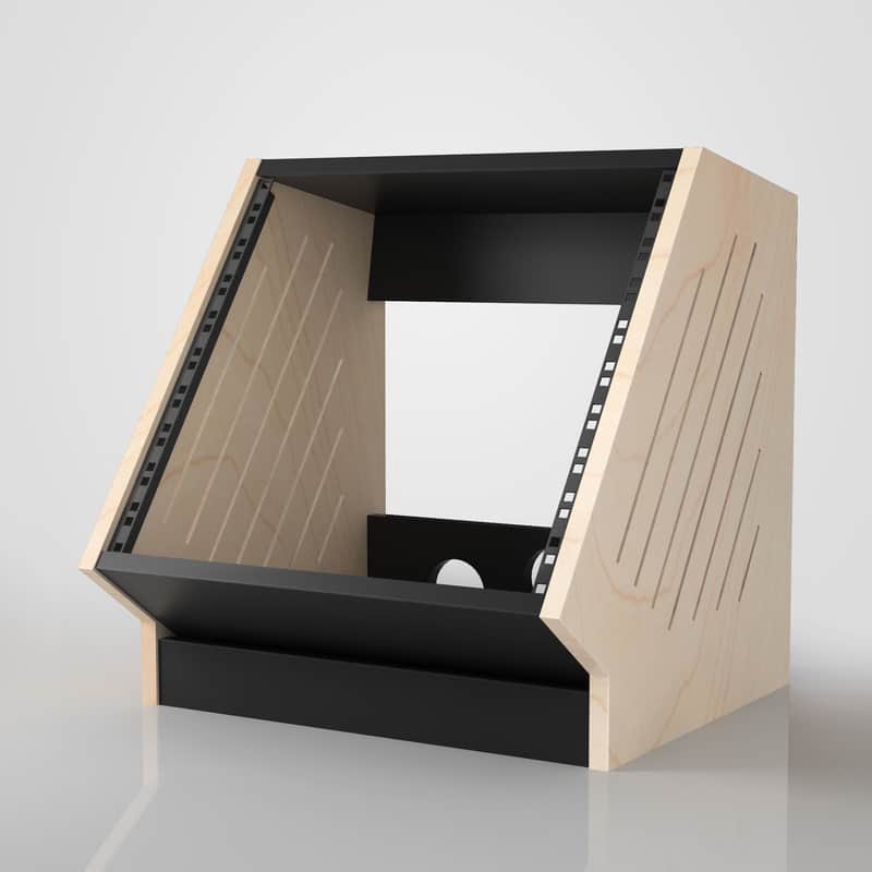 StudioRacks - Vented Raked Rack - 10U image 1
