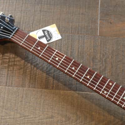 Sweetwood Rosewood Double-Cut Natural Electric Guitar + OHSC (5673) image 5