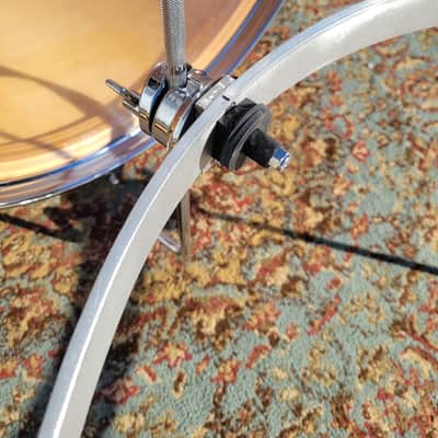 Peavey RBS-1 22x18 Bass Drum W/ Custom made Gong Drum Cradle - Satin Natural (C017-3-19) image 13