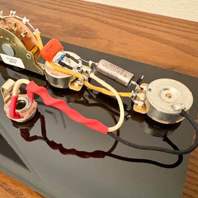 Fender Telecaster 3-way wiring harness upgrade for single coil neck and bridge pickups and volume treble bleed mod image 1