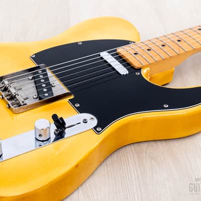1991 Fender Telecaster ‘72 Vintage Reissue TL72-500 Butterscotch, Japan MIJ Fujigen image 6