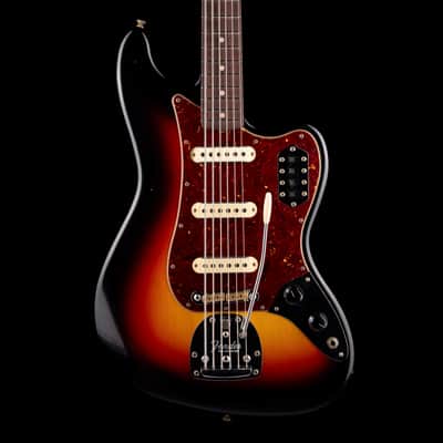 Fender Custom Shop 60's Bass VI Journeyman Relic Wide Fade 3-Tone Sunburst With Case image 1