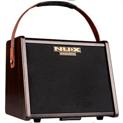 NUX Stageman AC-25 Compact 2-Channel Rechargeable Bluetooth Acoustic Amplifier with Drums image 5