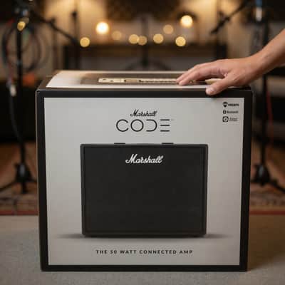 Marshall CODE50 50W 1x12 Digital Modeling Guitar Combo Amp - New in Box image 2
