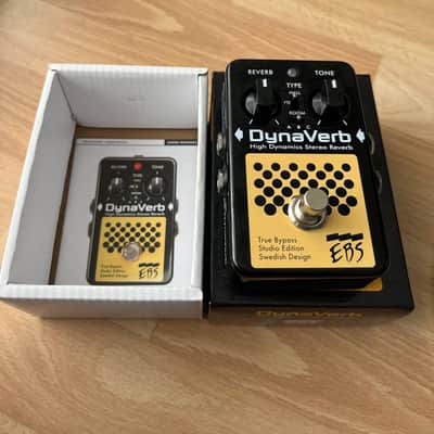 EBS DynaVerb Studio Edition Bass Reverb 2010s - Yellow/Black image 3