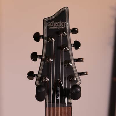 Schecter Hellraiser C-7 Passive - Rosewood Fingerboard, Black, B-Stock image 7