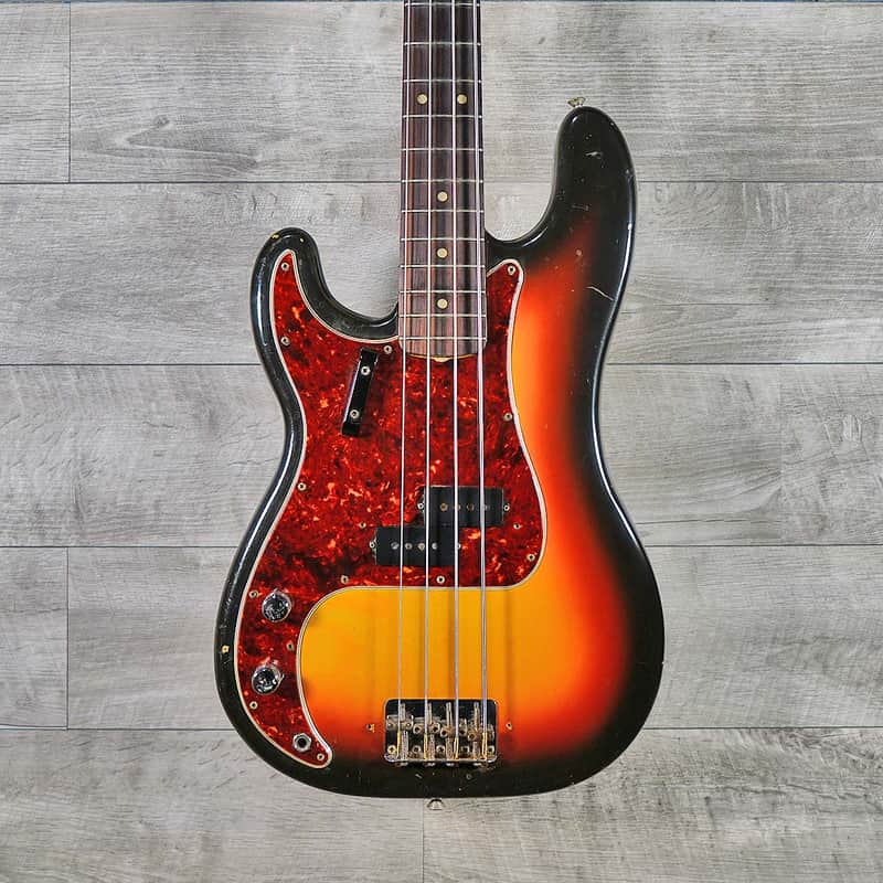 Fender Vintage 1966 P-Bass Left-Handed w/OHSC Bild 1
