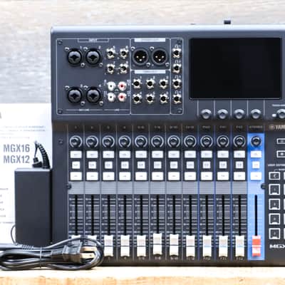 Yamaha MGX12 Digital Mixing Console 18-Channel DSP Processor 16-Track Recorder image 4