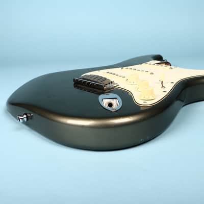 Fender USA Loaded Pickguard Olive Drab Metallic Guitar Body image 7