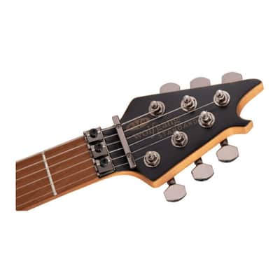 EVH Wolfgang Standard QM 6-String Electric Guitar with Basswood Body and Baked Maple Fingerboard (Right-Handed, Trans Amber) image 8