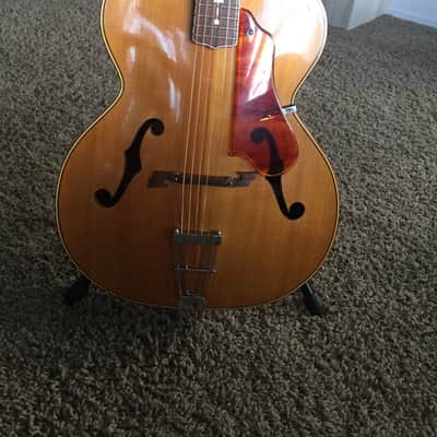 Kay K-62 "Television" Model (1937-1939) Natural Carved Archtop image 8