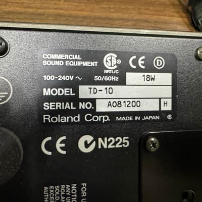 Roland TD-10 V-Drum Module w/TDW-1 Upgrade & V-Cymbal Control & More - A081200 image 11