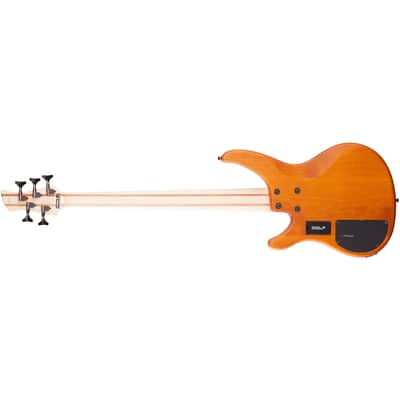 Yamaha TRBX605FM 5-String Bass Guitar - Matte Amber image 6